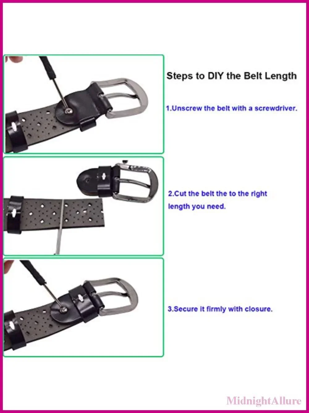 Hollow Leather Belt for Women Soft Leather Waist Belt with Pin Buckle